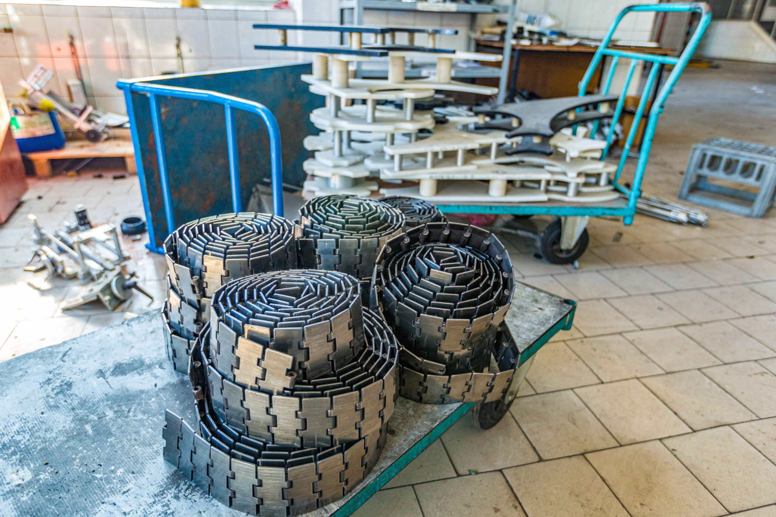 industrial equipment workshop old abandoned factory moscow